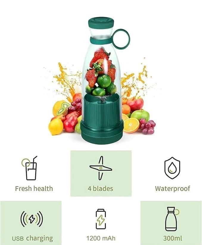 USB Rechargeable Travel Mini Juice Blender